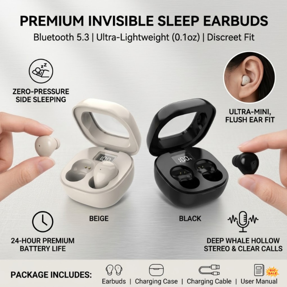 Esports Gaming Earbuds - Audífonos Inalámbricos TWS Ultra Pequeños, Bluetooth