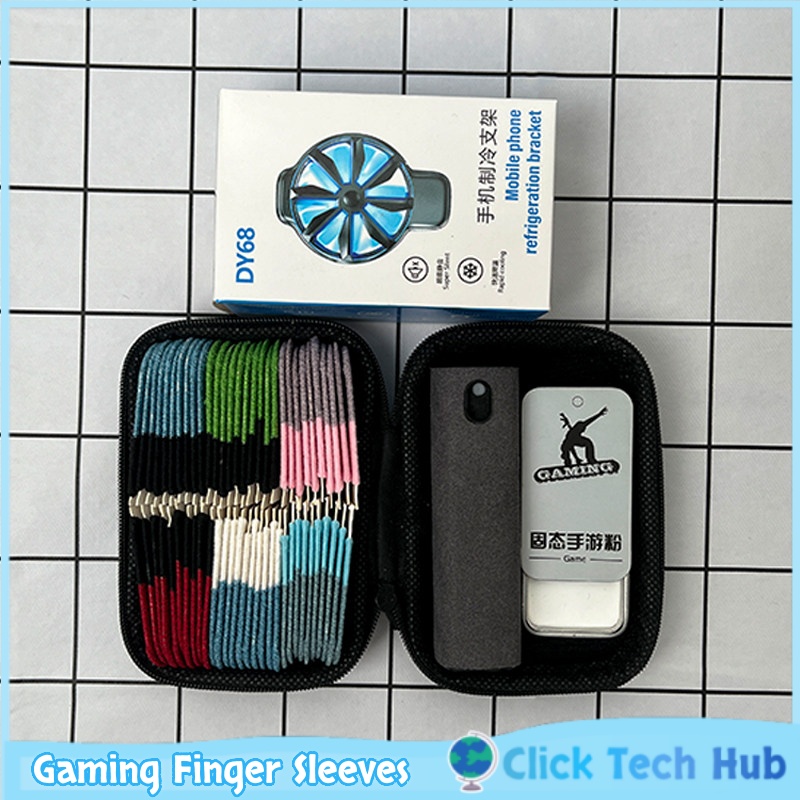 Esports Gaming Finger Sleeve - Fundas para Dedos de Juego, Antideslizantes,