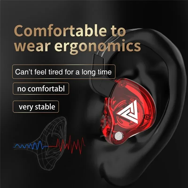 Original QKZ AK6 controlador d - Esports Gaming Earbuds reseña y precio