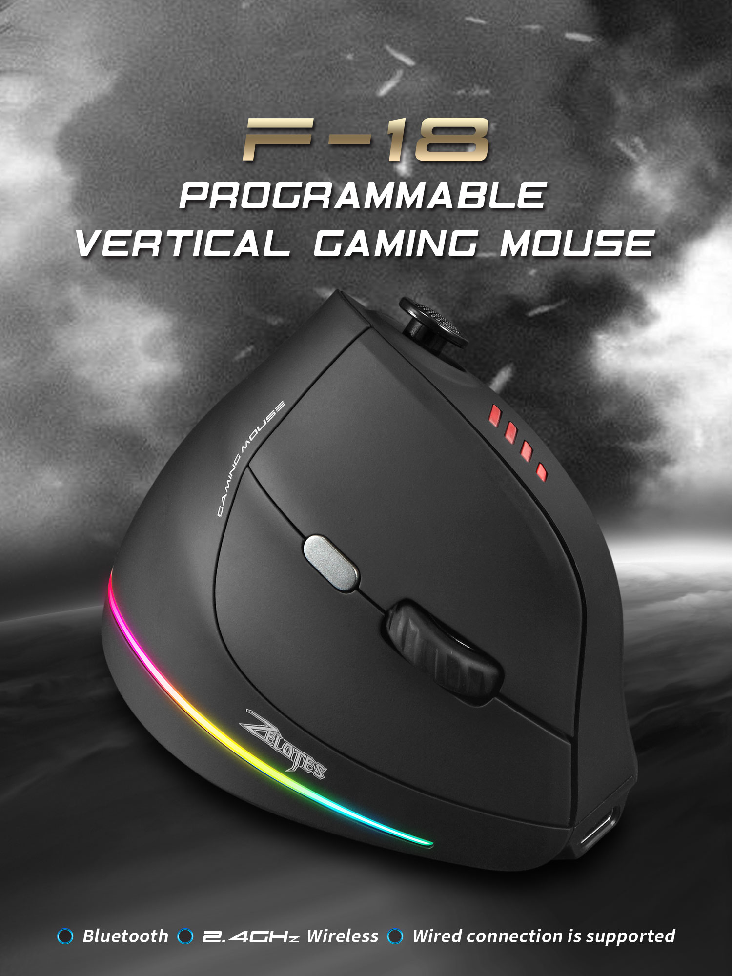 Jomaa RGB retroiluminado Contr - Esports Gaming Controller reseña y precio